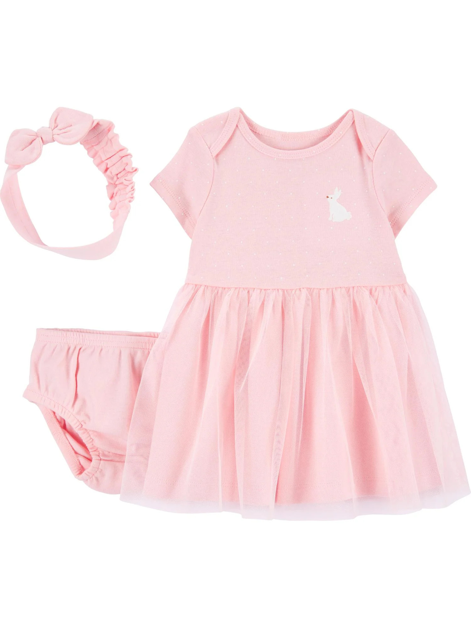 Carter's Child of Mine Baby Girl Easter Dress Set, 3-Piece, Sizes Preemie-12 Months - Walmart.com | Walmart (US)