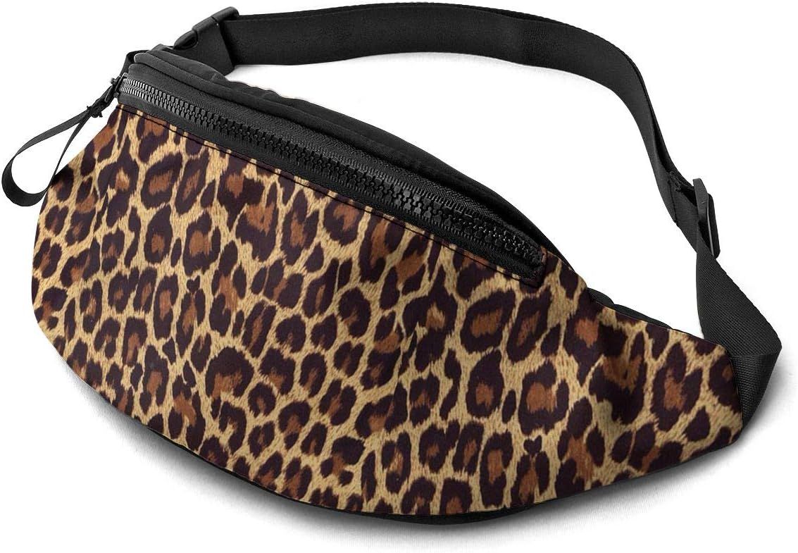 Amazon.com : Animal Leopard Waist Pack Bag for Men Women,Casual Running Belt Bags Hip Bum Bag wit... | Amazon (US)