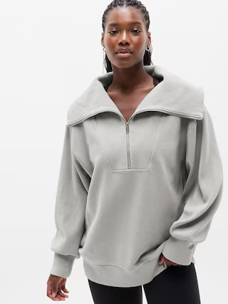 Ottoman Rib 1/4 Zip Sweatshirt | Athleta