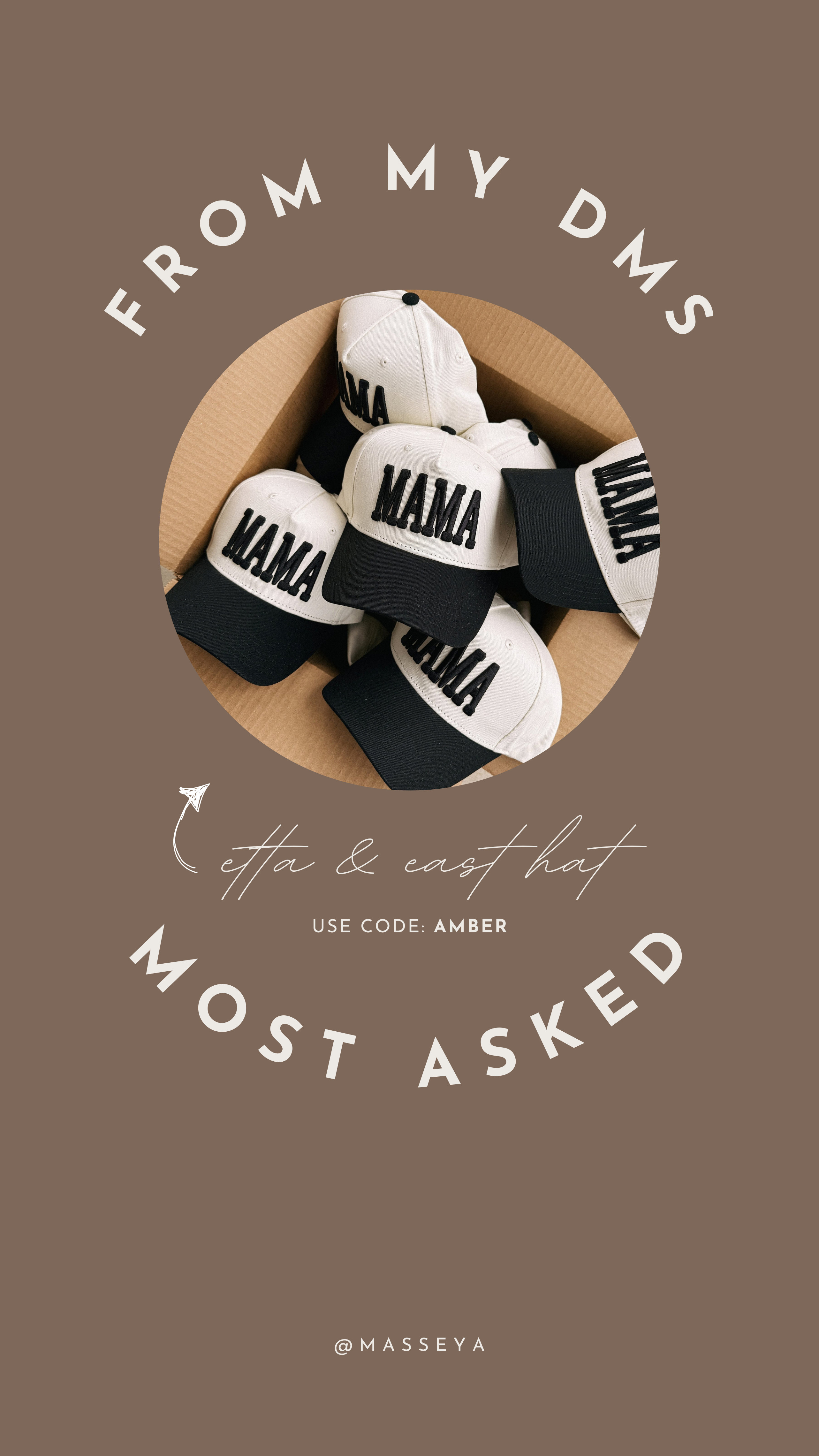 from my dms - mama hat from etta and east. use my code amber at checkout!

etta and east, mama hat 

 #LTKSeasonal