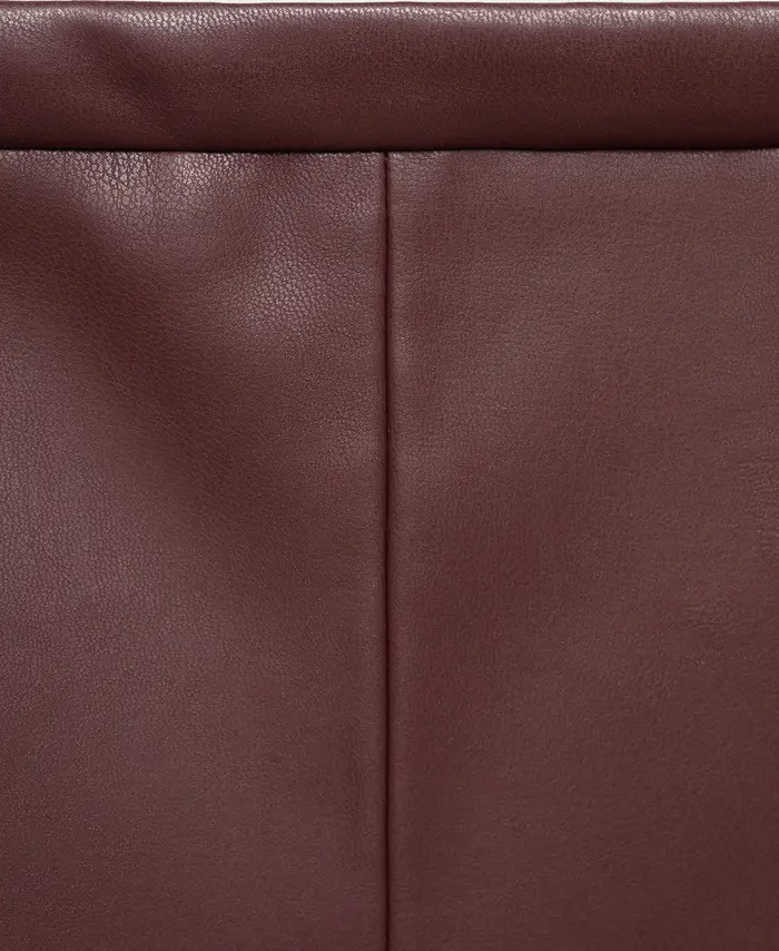 Paris Faux Leather A-Line Midi Skirt | Nordstrom