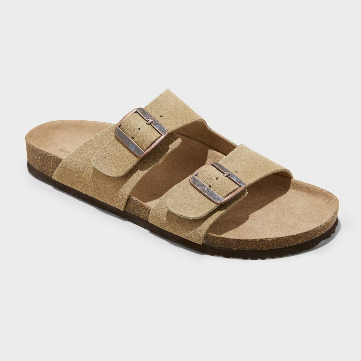 Men's Jerry Suede Two Band Sandals - Goodfellow & Co™ | Target