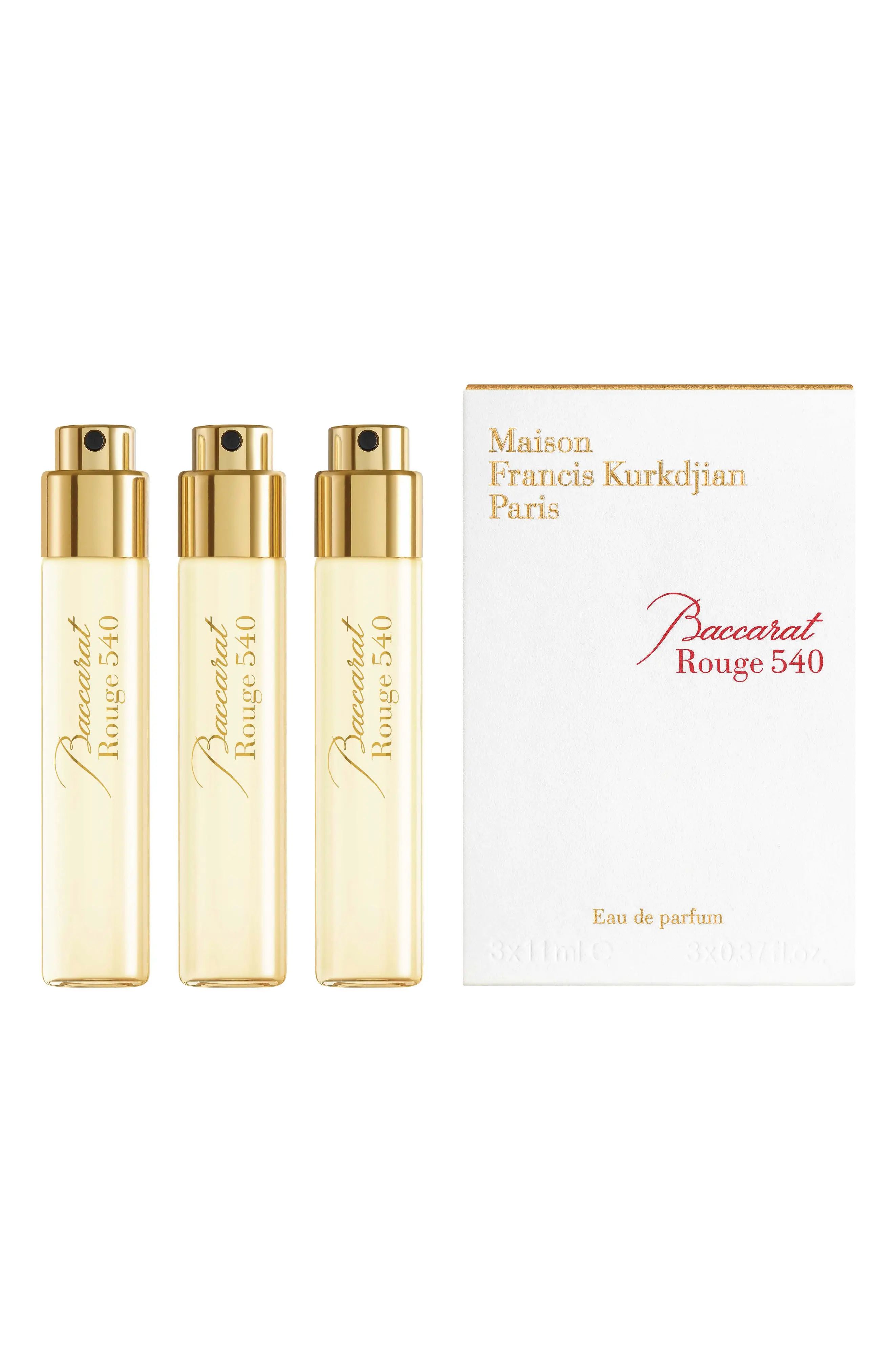 Maison Francis Kurkdjian Paris Baccarat Rouge 540 Eau De Parfum Refill Trio, Size - One Size | Nordstrom