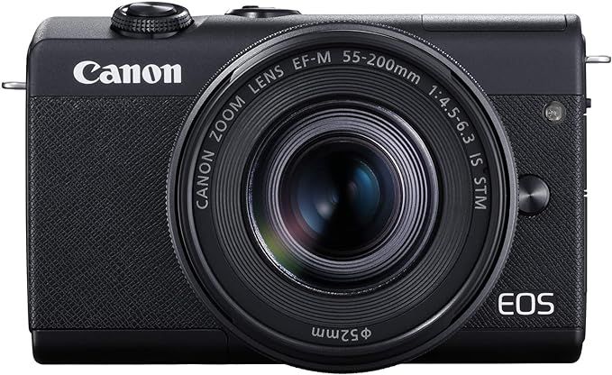 Canon EOS M200 Compact Mirrorless Digital Vlogging Camera with EF-M 15-45mm Lens, Vertical 4K Vid... | Amazon (US)