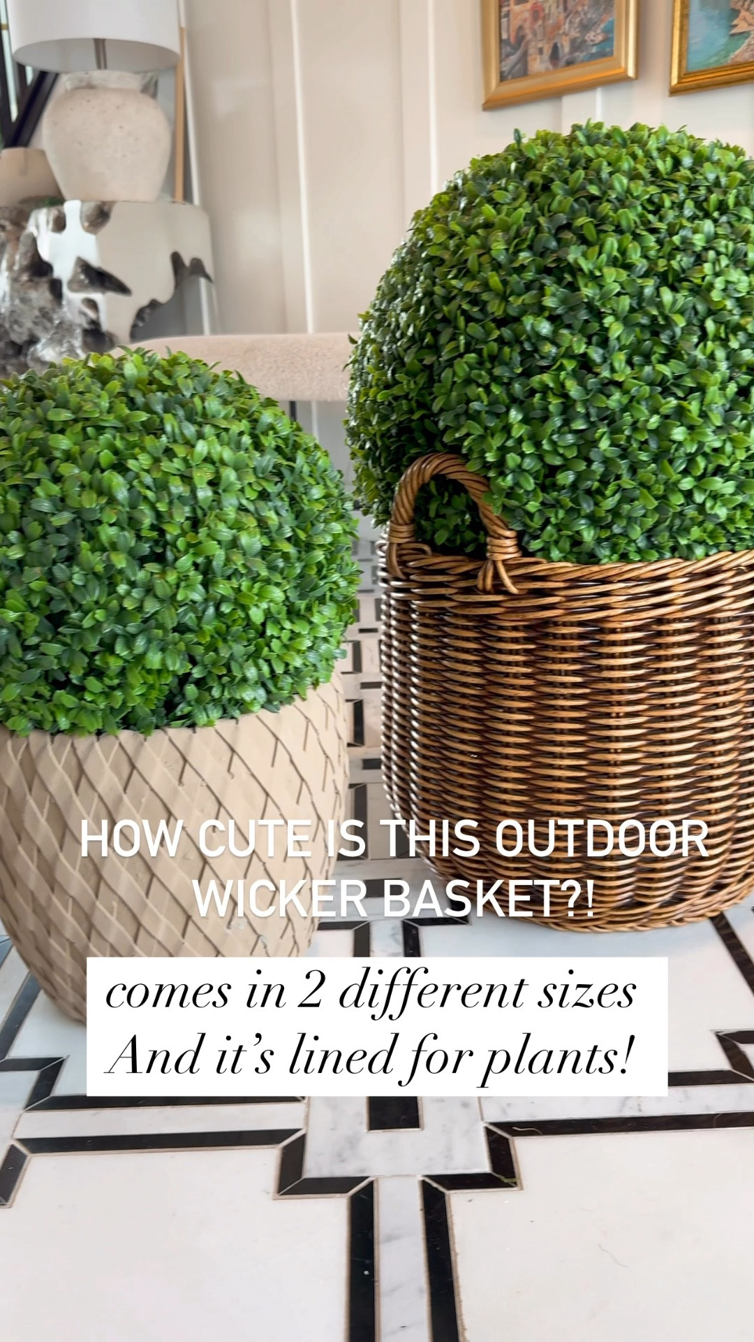Time to take apart your DIY Bunnies!  Cutest outdoor wicker baskets that are lined for plants and I’m obsessed with this outdoor set and it’s so durable even through my harsh winters! 

#LTKHome #LTKFamily #LTKFindsUnder50