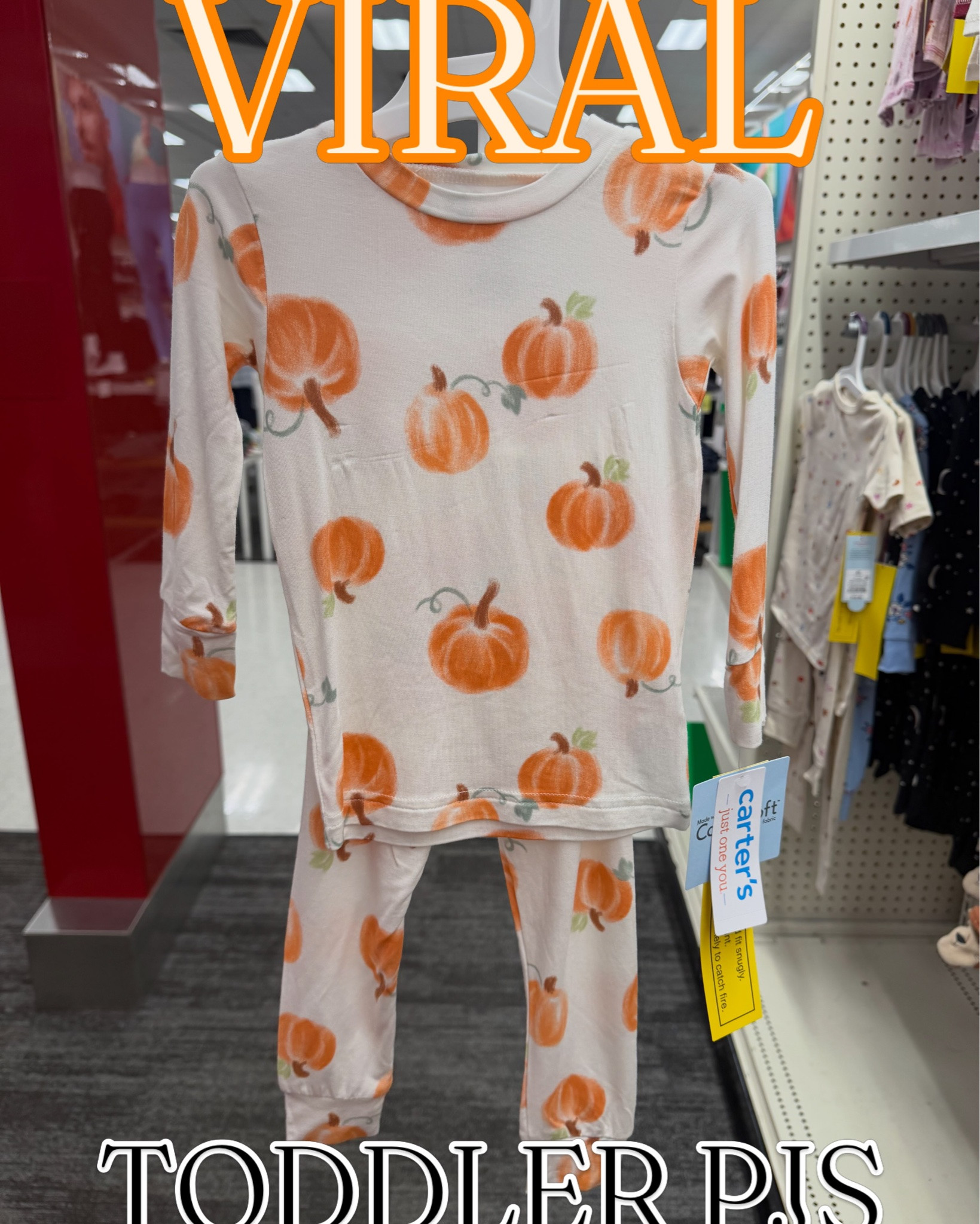 These toddler pjs sell out every single year!! Same quality as the bamboo pjs for a fraction of the price! Sizes 12 months-5T! Comment SOFT for a link to these! So many cute options 
•
•
•
Toddler finds, target finds, bamboo pajamas, toddler Halloween finds, Halloween clothes, fall style, target style