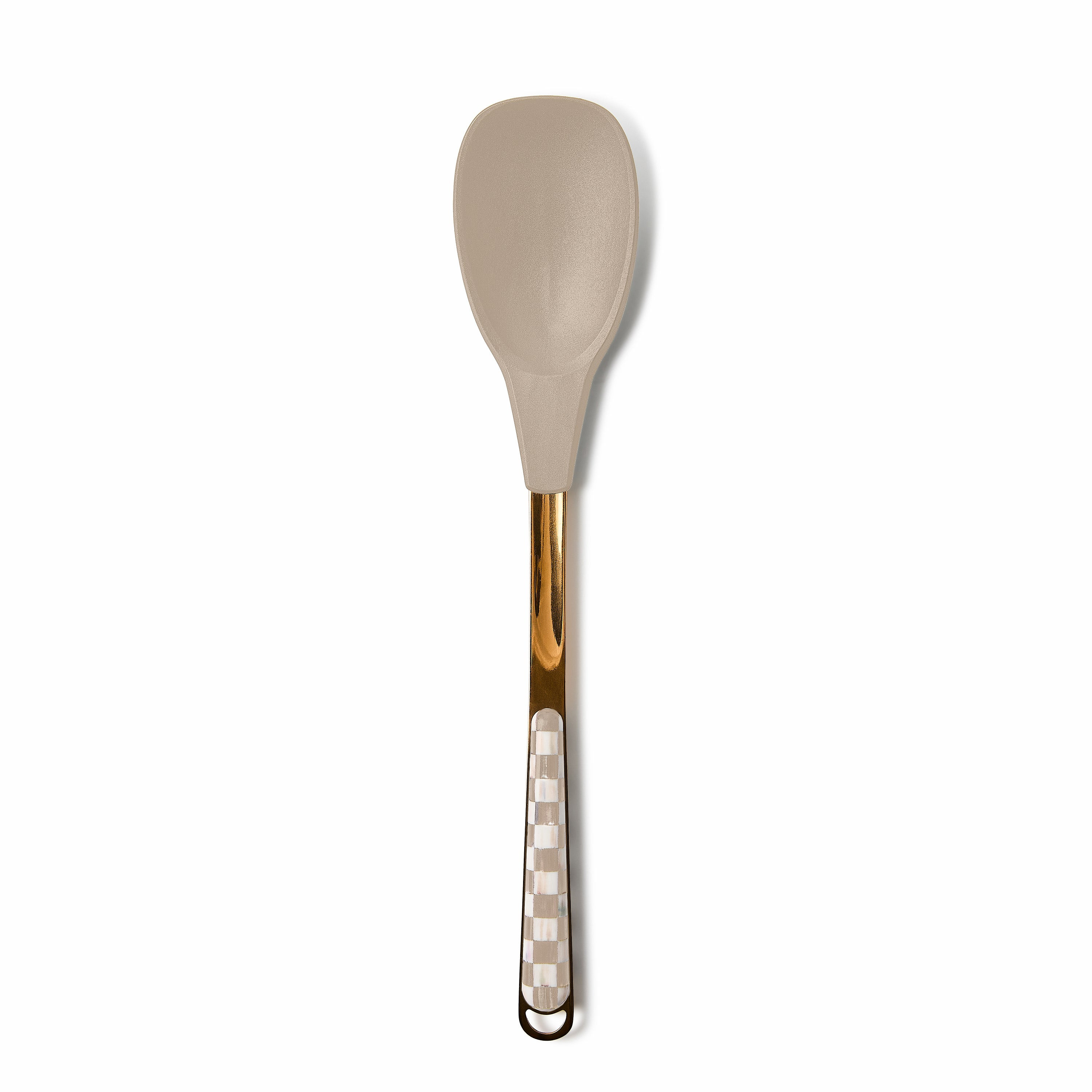 MacKenzie-Childs Mocha Check Spoon | MacKenzie-Childs