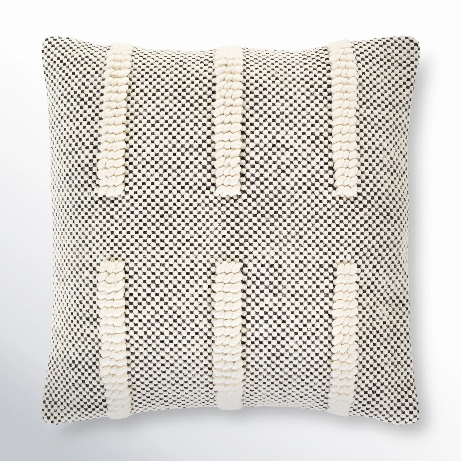 Sefarina Striped Cotton Blend Throw Pillow | Wayfair North America