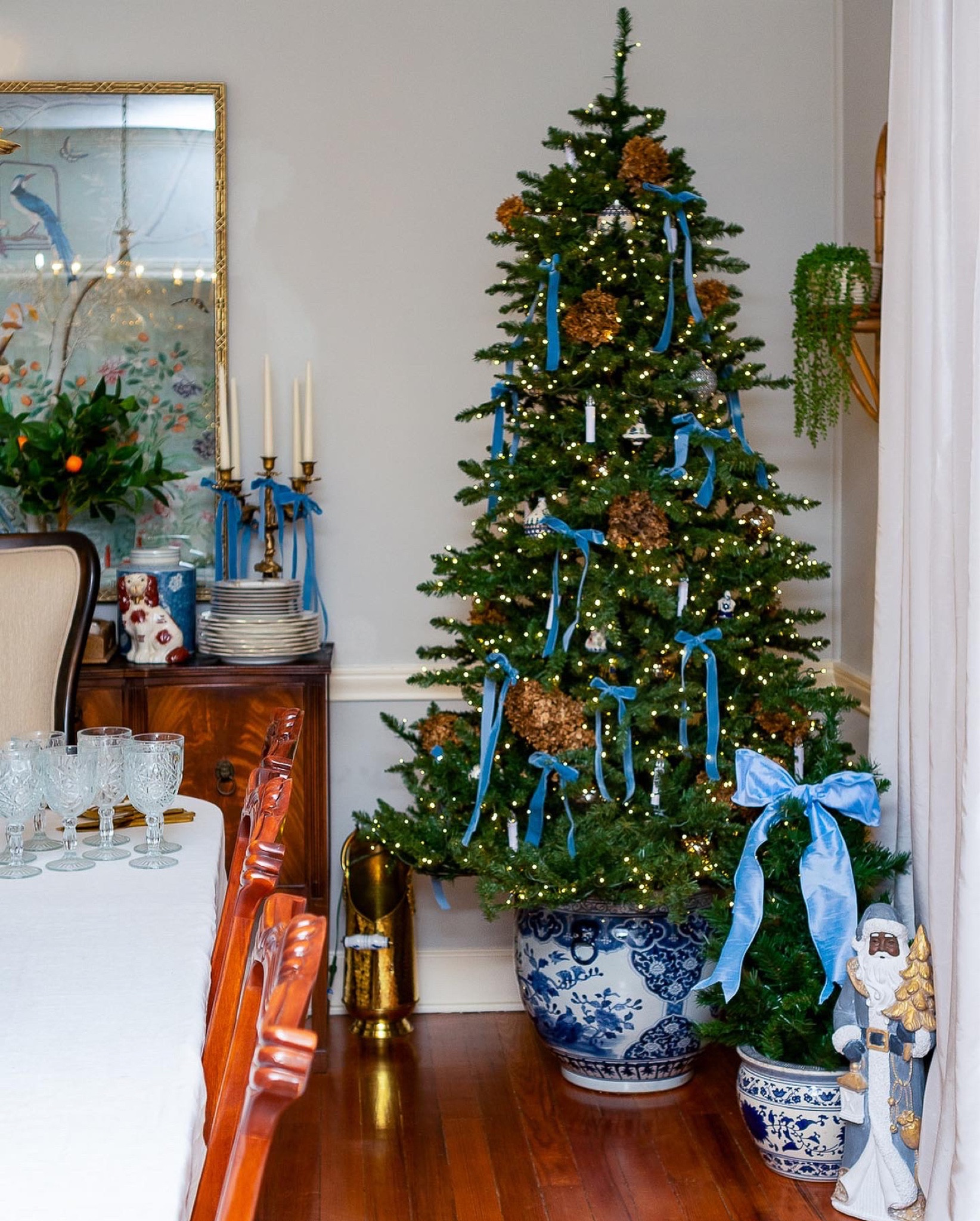 Christmas Tree in Chinoiserie Fishbowl
Planter
Holiday decor

#LTKhome #LTKHoliday