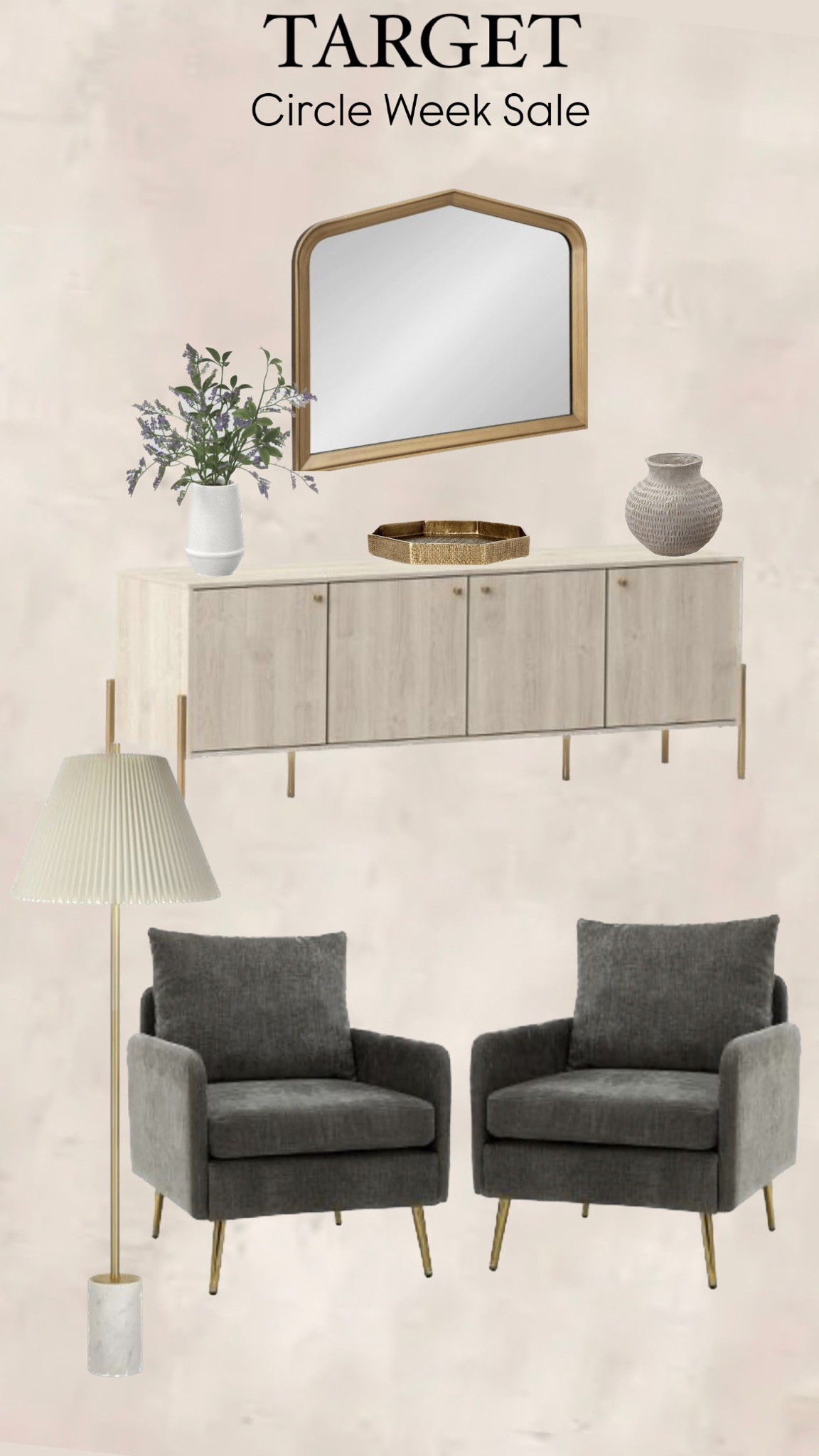 Target Circle Week Sale✨ console table, accent chairs, lamp, flowers, vase, accent tray, mirror
#LTKsummersales 

#LTKSaleAlert #LTKStyleTip #LTKHome