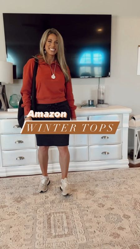 ❄️✨ AMAZON CASUAL WINTER TOPS ✨❄️ Shewin Joggers jacket, navy light bleached sweatshirt, color block sweater, and blue long sleeved polo are all great Shewin & Amazon finds for your winter outfits! 

Use code Marie10 to save 10% off your order @shewin_wholesale @shewinofficial 

👉 HOW TO SHOP-
Sharing links in stories + more details
Comment LINKS and I’ll send to your inbox
Or find the outfits and more in the LTK app by searching @jackiemariecarr_ 
.
.
.
.
.
@shewinofficial @shewin_wholesale 
@amazonfashion @amazoninfluencerprogram @shop.ltk 
casual outfits, modest style, feminine fashion, modest outfits inspo, how to style a skirt, pencil skirts, 
#FeminineStyle
#WinterOutfits
#ModestFashion
#ModestOutfitIdeas
#AmazonSweater 
#AmazonFashionFinds
#WinterFashion
#ChristmasOutfit
#AffordableFashion 
#AffordableStyle 
#CasualChic 
#CasualWorkWear

#LTKworkwear #LTKstyletip #LTKfindsunder50