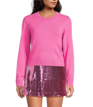 French Connection Babysoft Crew Neck Long Sleeve Knit Sweater | Dillard's | Dillard's