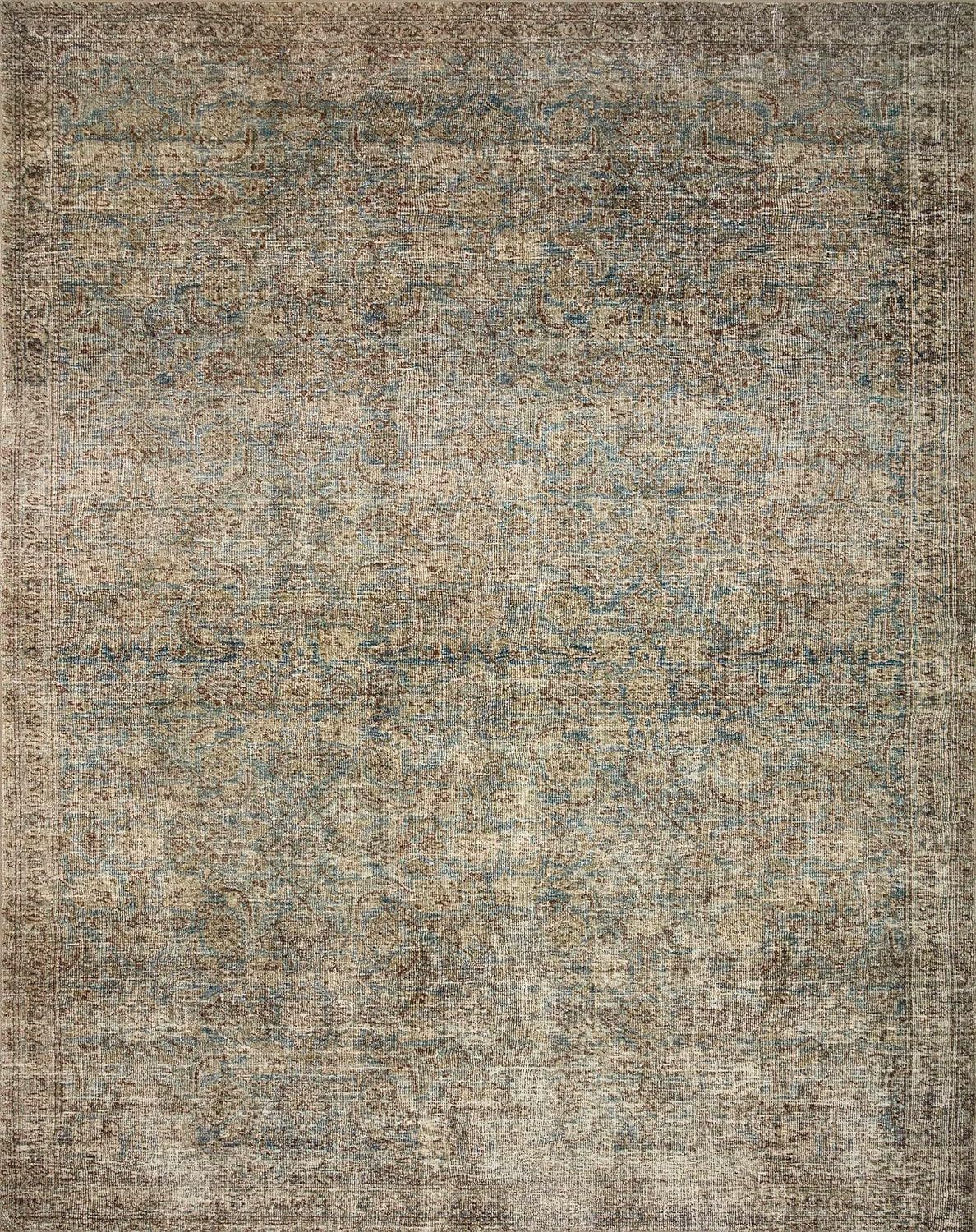 Amber Lewis x Loloi Morgan Collection MOG-04 Sea / Sage, Traditional 2'-0" x 5'-0" Accent Rug fea... | Amazon (US)
