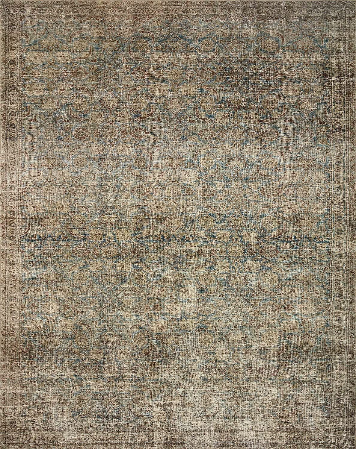 Amber Lewis x Loloi Morgan Collection MOG-04 Sea / Sage, Traditional 2'-0" x 5'-0" Accent Rug fea... | Amazon (US)