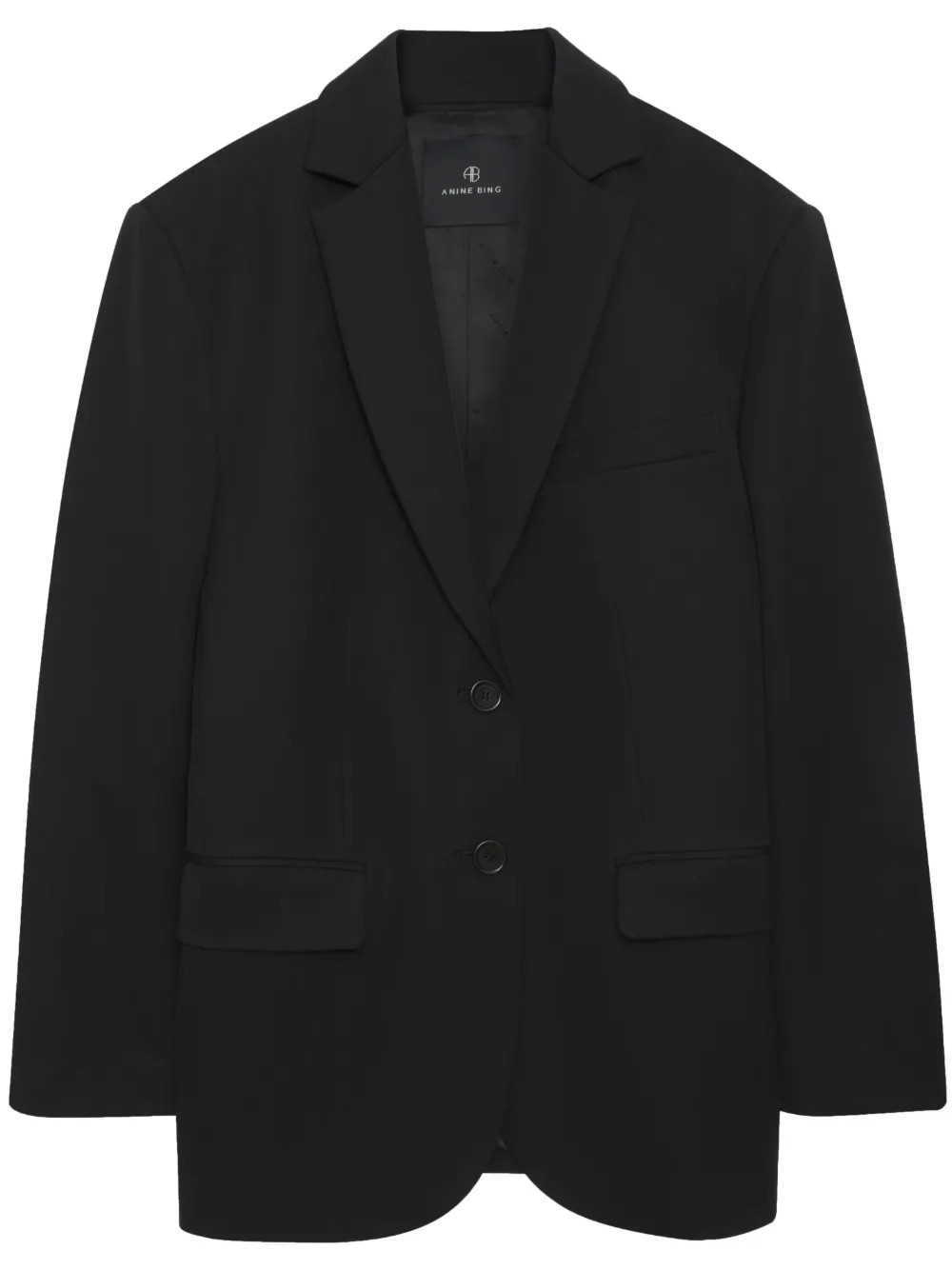 Quinn single-breasted wool blazer | Farfetch Global