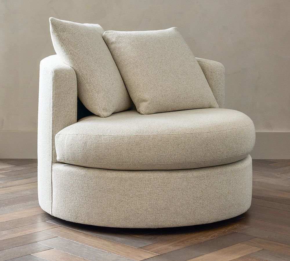 Balboa Swivel Chair | Pottery Barn (US)