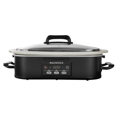 Magnifique 4 Quart Casserole Programmable Slow Cooker with Oven Safe Ceramic Baking Dish | Wayfair North America