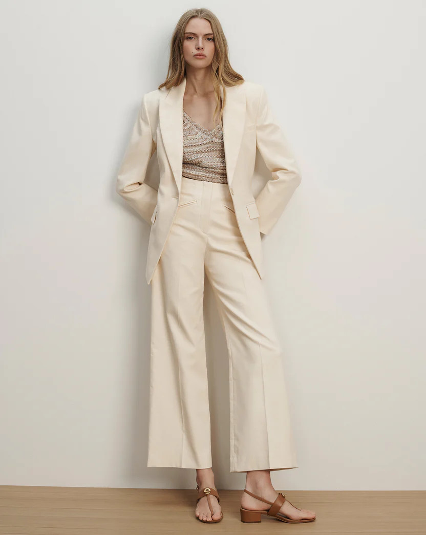Chandler Dickey Jacket in Ecru | Veronica Beard | Veronica Beard