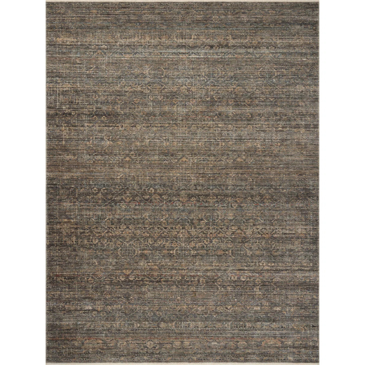 Amber Lewis x Loloi Molly Lagoon / Natural Area Rug | Wayfair North America