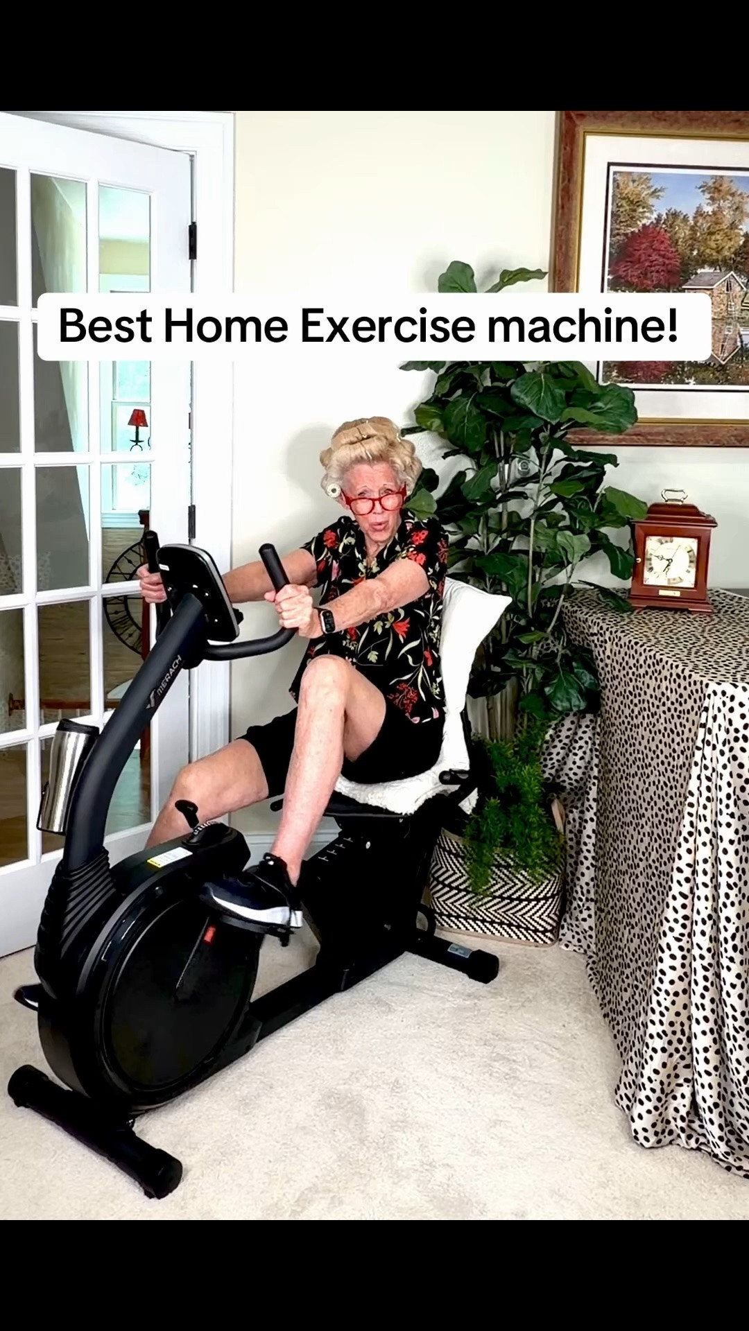 At 79 this is the Best HOME exercise ever- on a MerachS19pro. I LOVE it!!!! The money you save from staying home -your health benefits will all pay for it! check it out! #fyp #merach #home #gym #recumbentbike

#LTKfitnessgoals #LTKOver40 #LTKselfcare