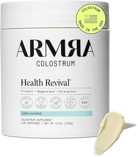 ARMRA Colostrum Powder | Unflavored | Gut Health & Bloating | Skin & Hair | Immunity | Keto, Glut... | Amazon (US)
