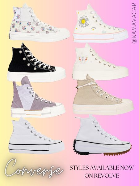 SUMMER CONVERSE STYLES FROM REVOLVE 😍☀️

super cute high top converse from revolve! loving all the new fun prints & styles for summer 🤍

items pictured:
• chuck 70 gran-z
• chuck taylor all star lift
• chuck taylor all star hi lift spread your wings
• chuck 70 plus 
• run star hike

check out these finds & so much more on my LTK! @kamavacap 🫶🏻

#LTKstyletip #LTKshoecrush #LTKSeasonal