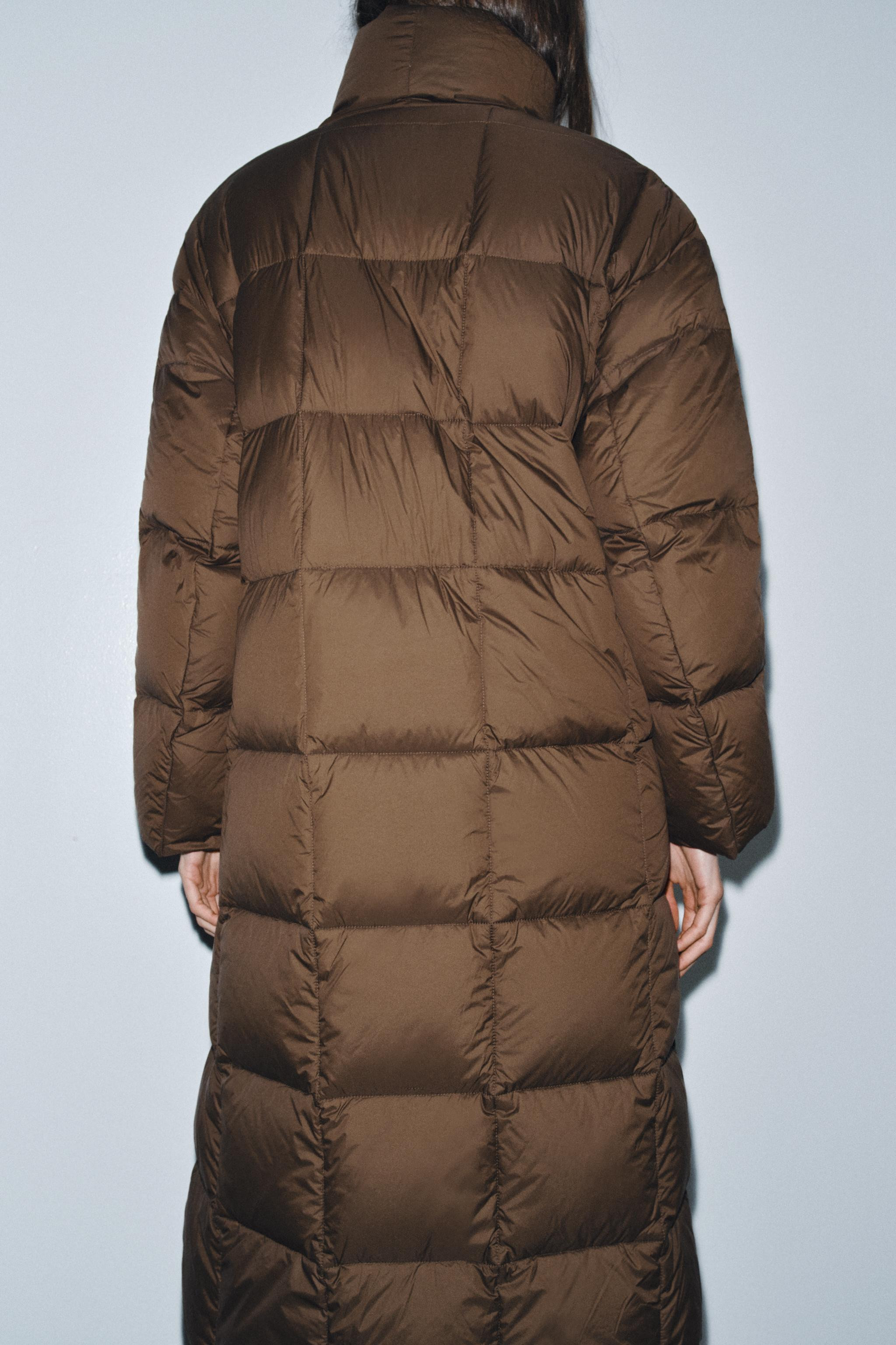 ZW COLLECTION LONG DOWN PUFFER COAT | Zara US