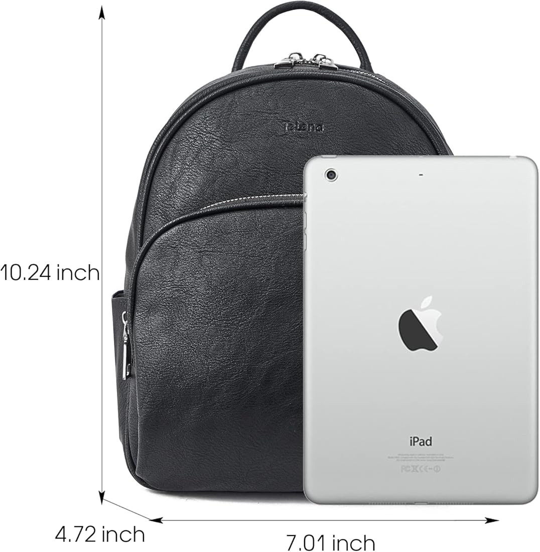 Telena Small Backpack Purse for Women Girls Cute Mini Leather Backpack Travel Shoulder Bags | Amazon (US)