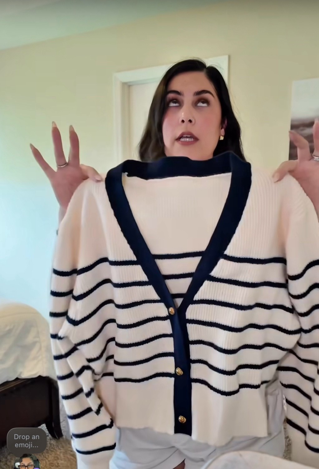 Nautical cardigan