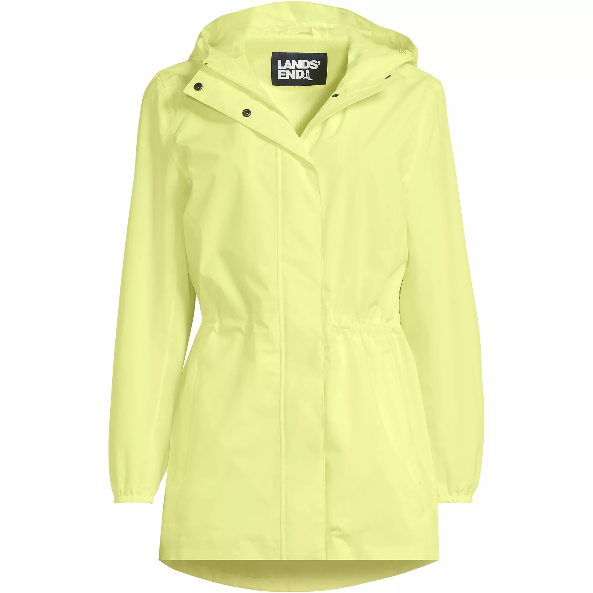 Squall Packable Waterproof Raincoat | Lands' End (US)