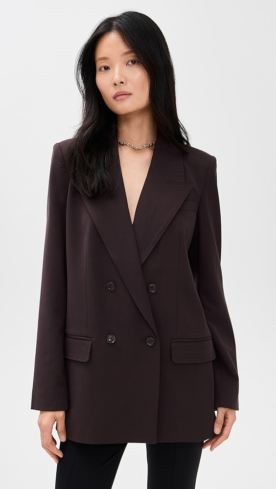 Essential Suiting Oversized Double Breasted Blazer | Shopbop