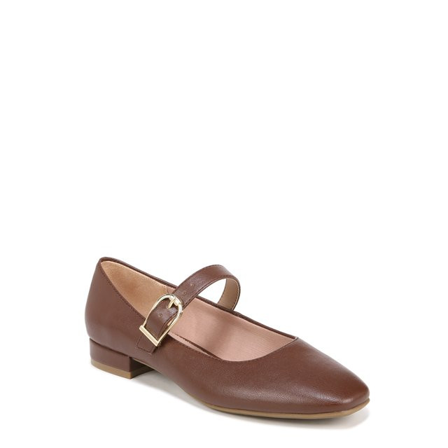 LifeStride Womens Cameo Mj Mary Jane Flats - Medium & Wide Width | Walmart (US)