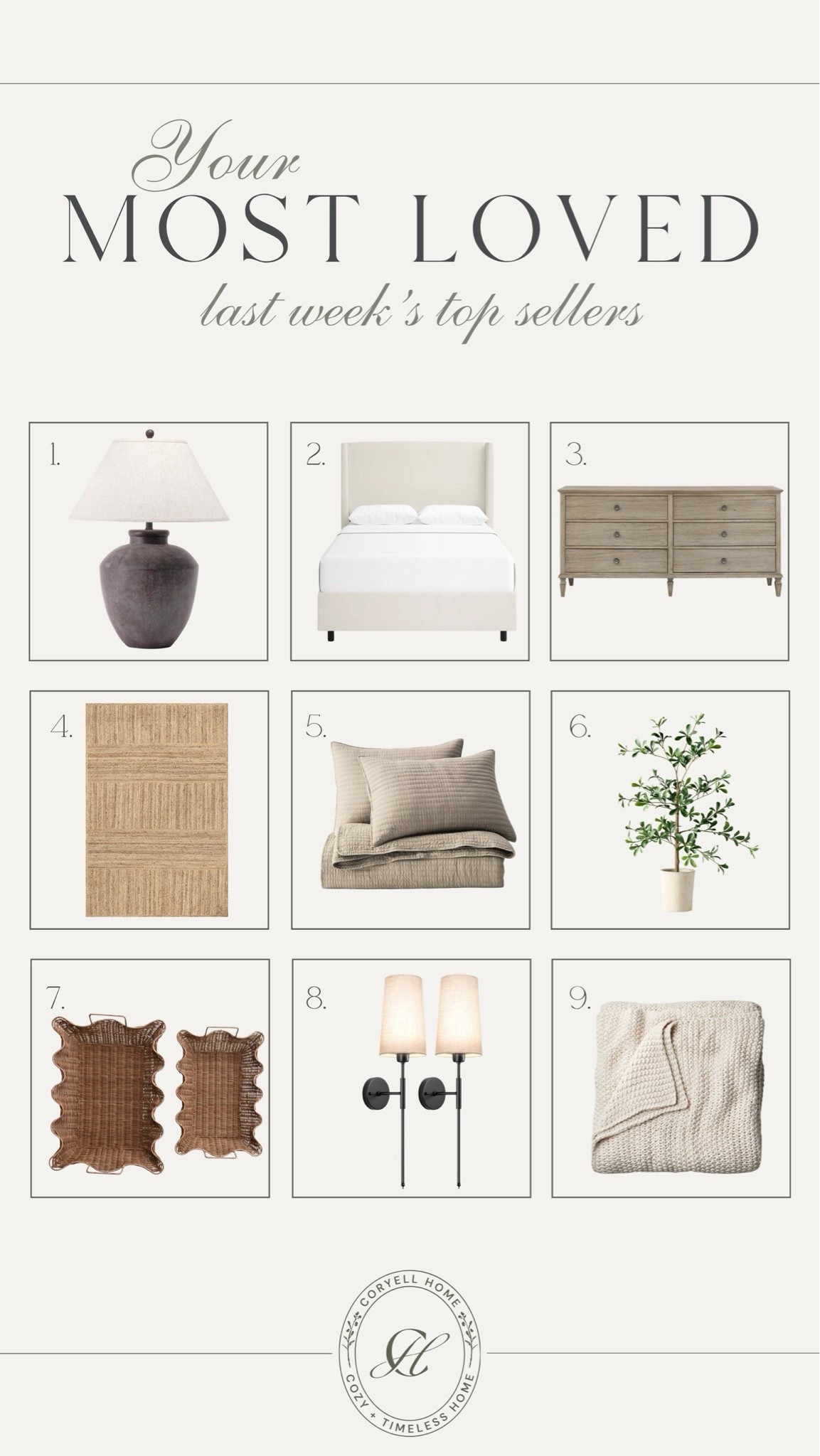 Your most loved from last week! 🙌🏻🤍 The prettiest home finds — I’m so glad you’re all loving these as much as I am!