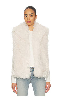 Adrienne Landau Imogen Vest in Whisper White from Revolve.com | Revolve Clothing (Global)