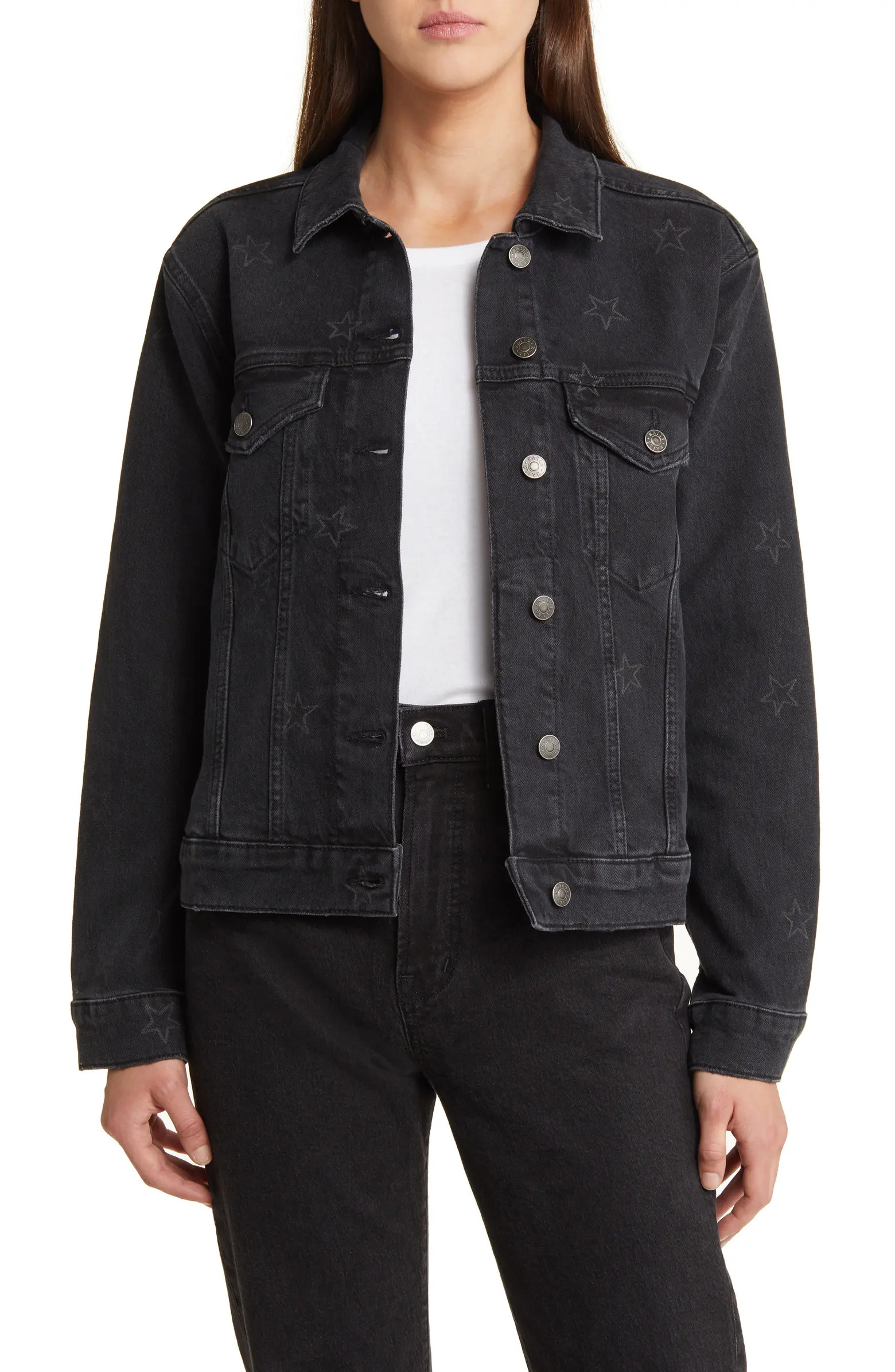 Rails Mulholland Star Denim Trucker Jacket | Nordstrom | Nordstrom