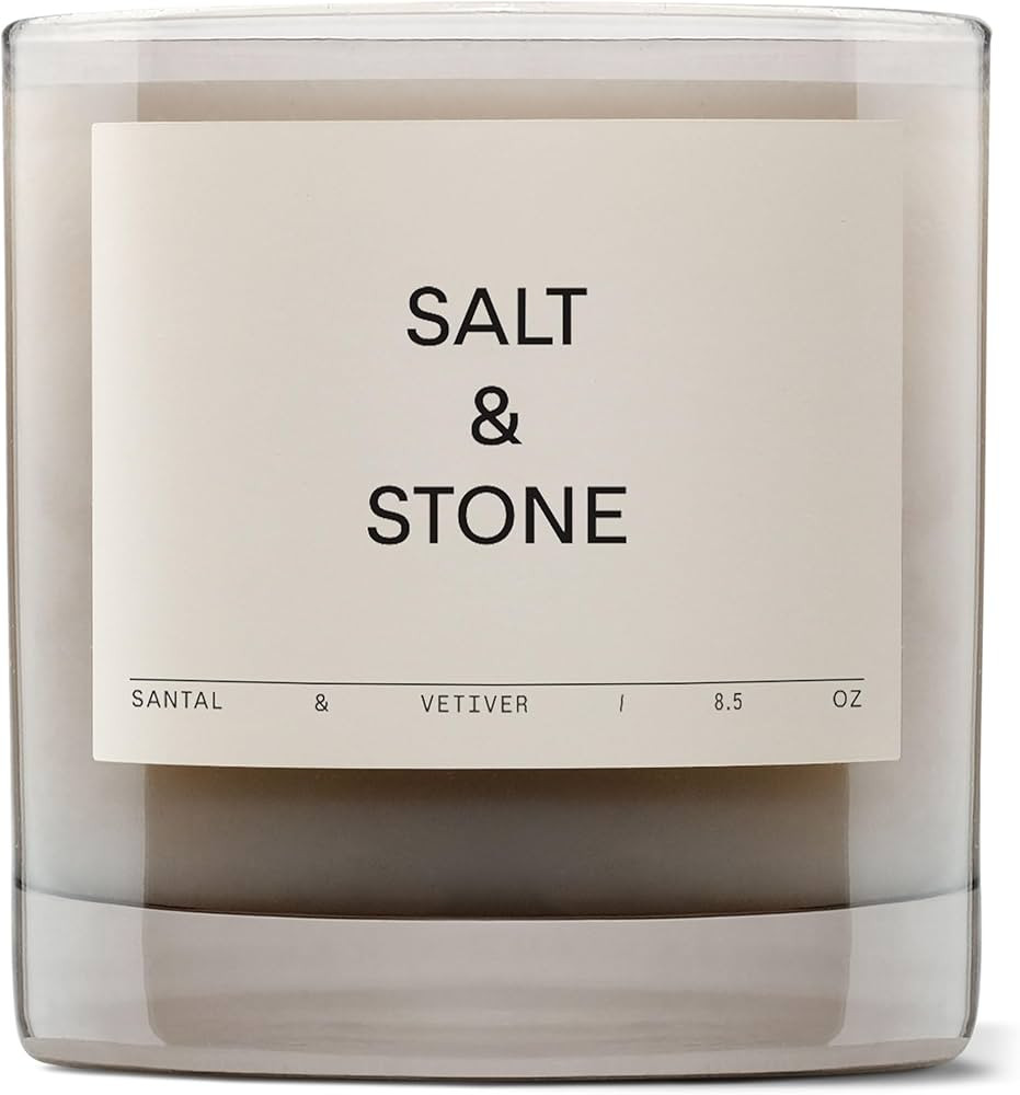 SALT & STONE Scented Candle for Women & Men | Hand-Poured, Aromatic & Fragrant | Made with Natura... | Amazon (US)