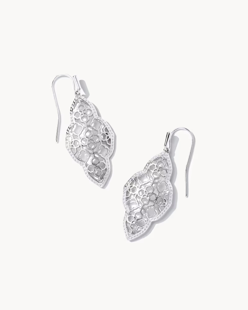 Abbie Drop Earrings in Silver | Kendra Scott