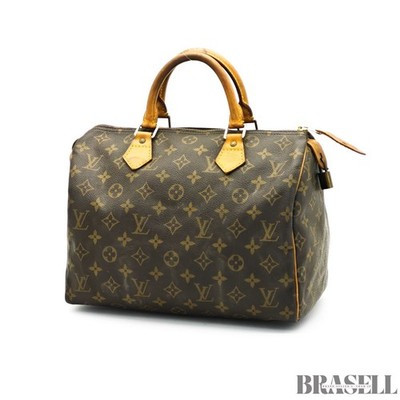 Louis Vuitton Speedy 30 M41526 Monogram Handbag Tote Bag Brown Woman | eBay US