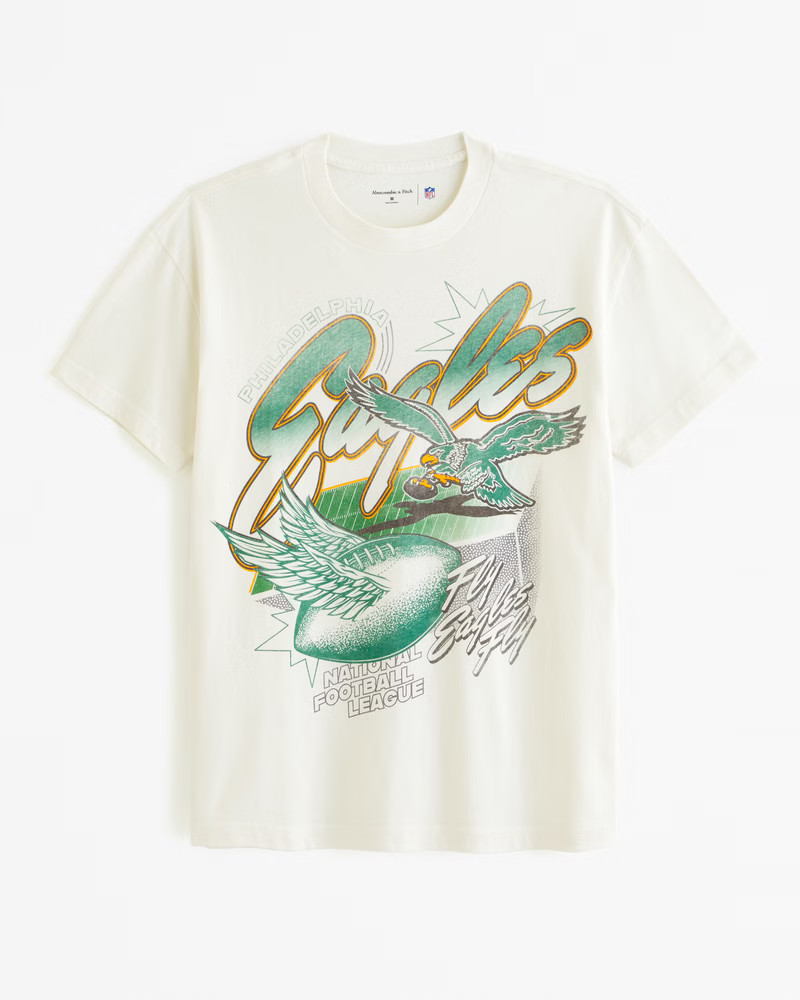 Philadelphia Eagles Graphic Tee | Abercrombie & Fitch (US)