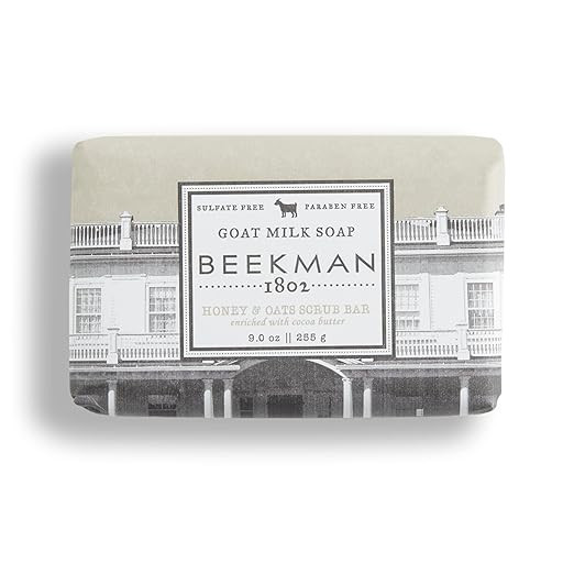 Beekman 1802 Goat Milk Soap Bar 3-Piece Set - 3.5 oz - Nourishes, Moisturizes & Hydrates the Body... | Amazon (US)