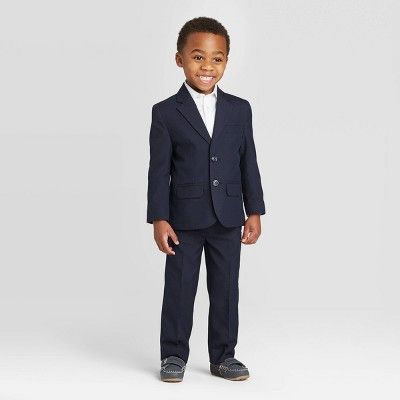 Toddler Boys' 2pc Jacket & Pants Suit Set - Cat & Jack™ Navy | Target