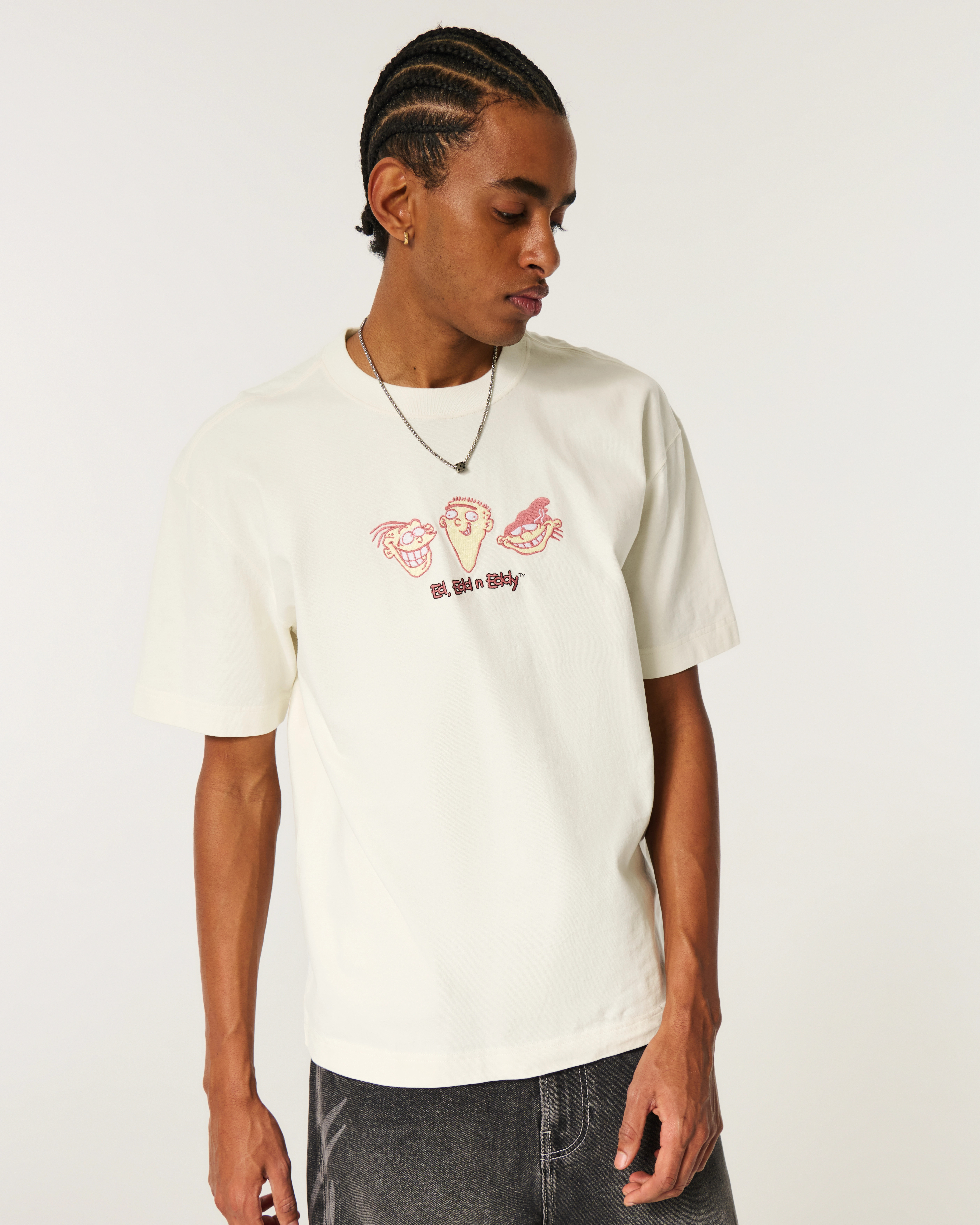 Boxy Heavyweight Boxy Ed, Edd n Eddy Graphic Tee | Hollister (US)