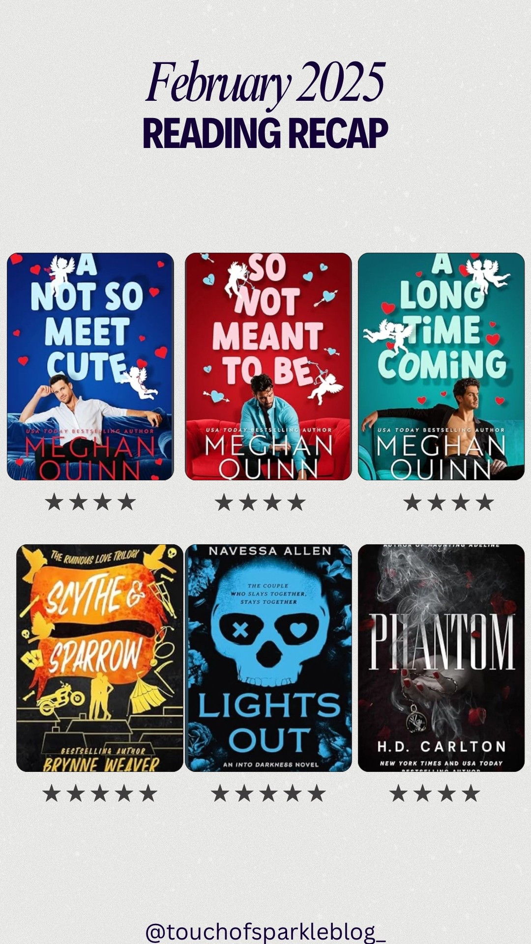 February Reads! 

I started the month with the cutest romance series, which then slowly turned into dark romance for the rest of the month! I loved all of these books and recommend them all! 

#LTKTravel #LTKFindsUnder50