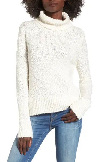 Women's Rip Curl Sailor Turtleneck Sweater, Size X-Small - Beige | Nordstrom