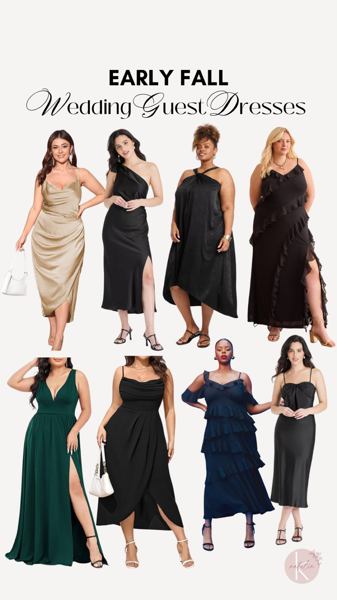 Early fall wedding guest dresses for us plus size girlies! 

#LTKStyleTip #LTKPlusSize #LTKFindsUnder50
