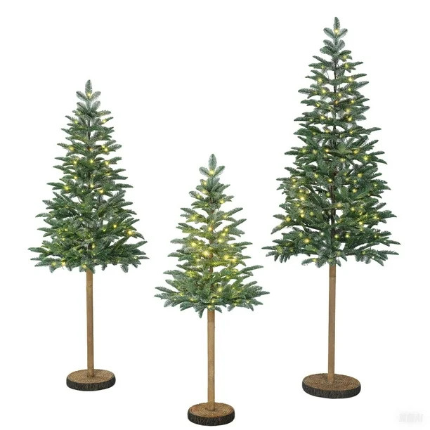 Member's Mark Pre-Lit Alpine Tree Décor, Set of 3 | Sam's Club