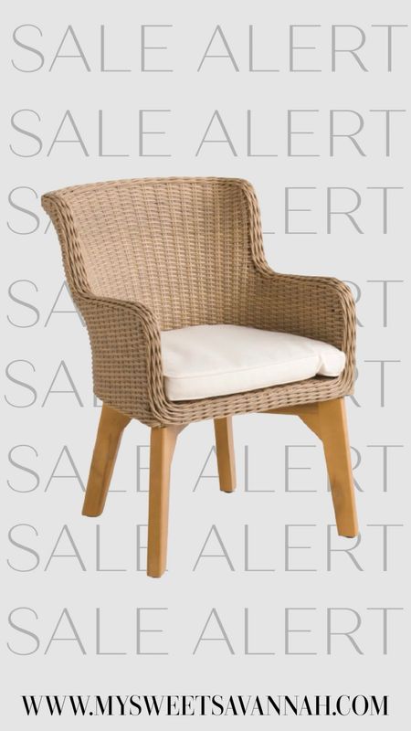 This beautiful outdoor wicker chair is a great savings and will be sure to add interest to your outdoor spaces this summer! 
Look for less 
Tj maxx 
Luxe for less 

#LTKSeasonal #LTKhome #LTKsalealert