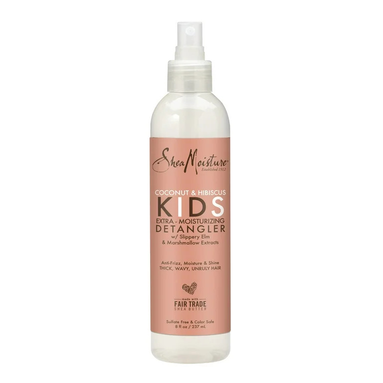 SheaMoisture Kids Extra Moisturizing Detangler hairspray with Slippery Elm, 8 fl oz | Walmart (US)