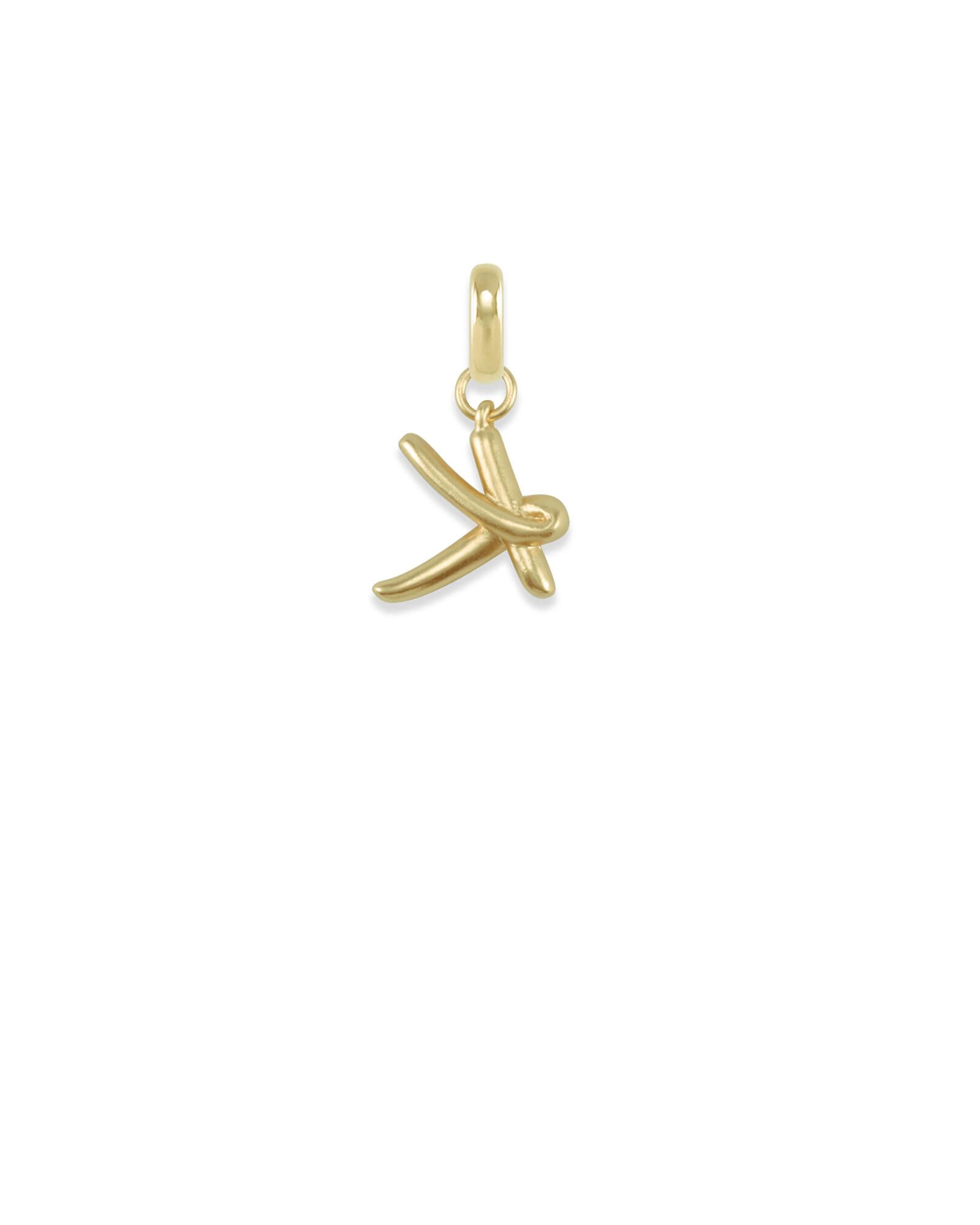 Letter K Charm in Gold | Kendra Scott