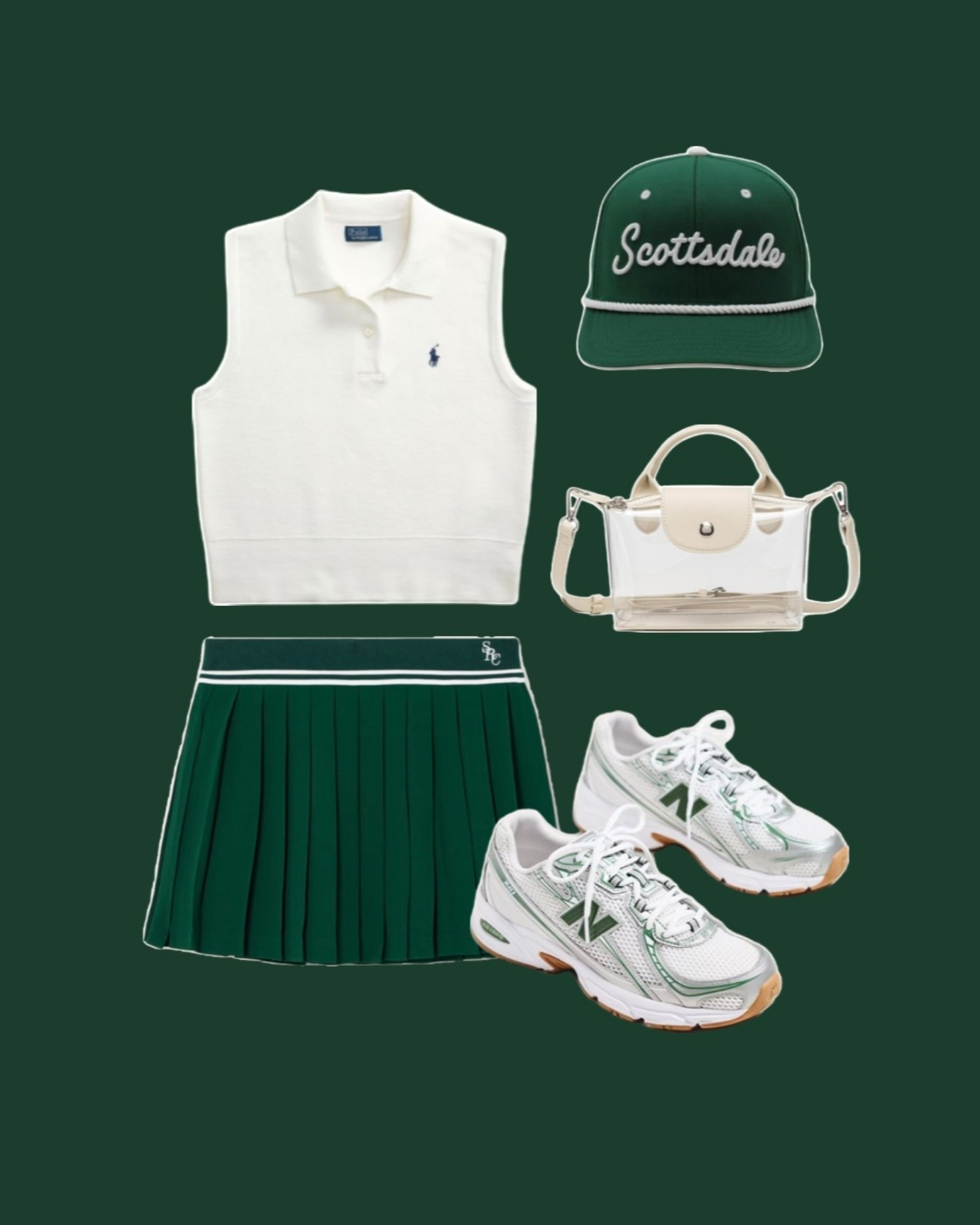 Phoenix open outfit, golf tournament outfit, Scottsdale hat, casual chic style 

#LTKActive